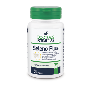 SELENO PLUS (ΦΟΡΜΟΥΛΑ ΠΟΥ ΣΥΜΒΑΛΛΕΙ ΣΤΗΝ ΠΡΟΣΤΑΣΙΑ  ΤΩΝ ΚΥΤΤΑΡΩΝ ΑΠΟ ΤΟ ΟΞΕΙΔΩΤΙΚΟ ΣΤΡΕΣ & ΣΤΗΝ ΦΥΣΙΟΛΟΓΙΚΗ ΘΥΡΕΟΕΙΔΙΚΗ ΛΕΙΤΟΥΡΓΙΑ) DOCTOR'S FORMULAS 60caps DOCTOR'S FORMULAS